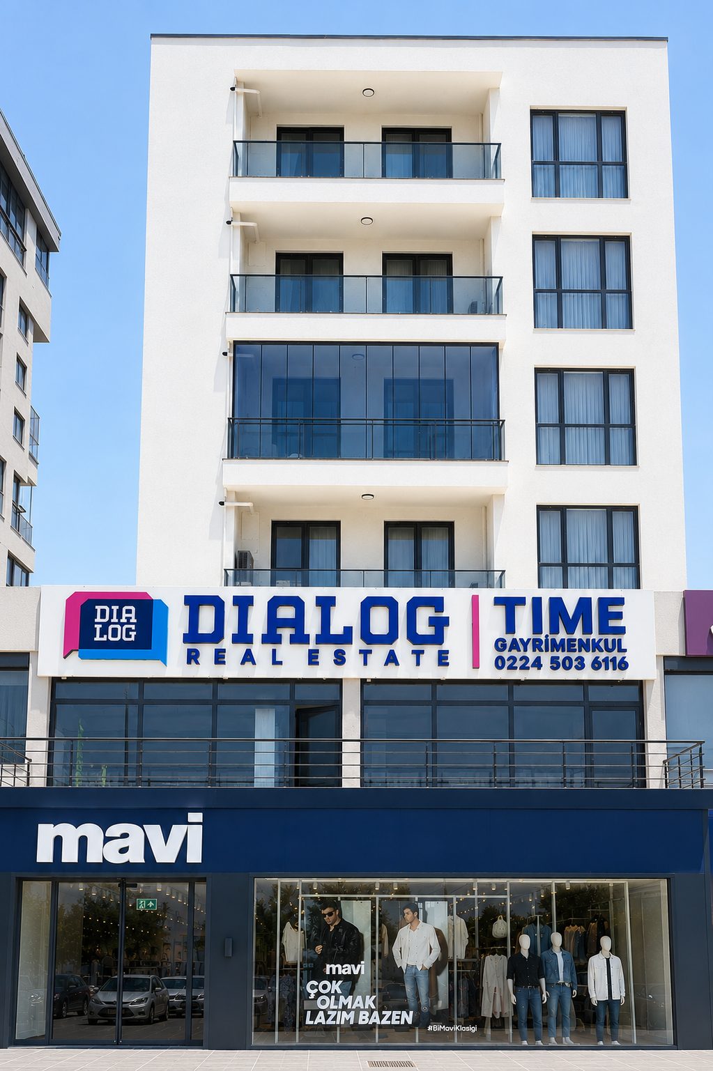 Dialog Gayrimenkul Şube Cephe Tabelaları