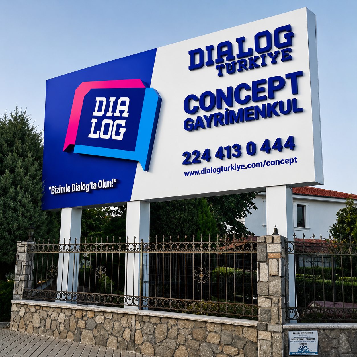Dialog Gayrimenkul Totem Tabelaları