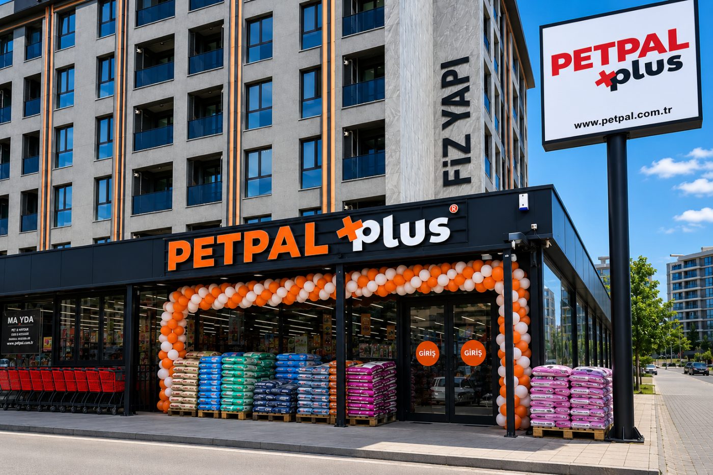Petpal Plus Mağaza Cephe Uygulamaları